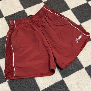Inaka women’s  Burgundy Athletic Shorts